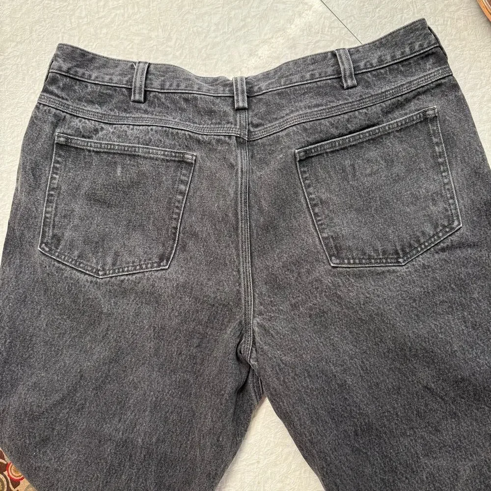 Duluth Trading Co Flex Fire Hose Work Jeans Men’s 42x30 Heavy Canvas Reinforced